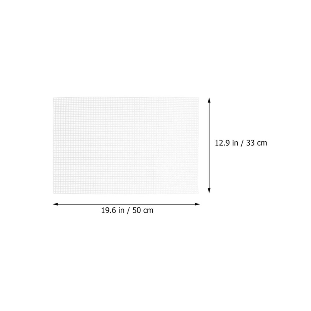 Pcs in 1 Set Mesh Plastic Canvas Sheets Cross Stitch Sewing Plastic Canvas Sheets for Embroidery Acrylic Yarn Crafting Knit a