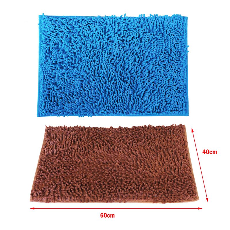 Large Size Thicken Chenille Bath Mat bedroom kitchen Rug Carpet For Living Room Floor Anti-slip Door Absorbent Pad Mat