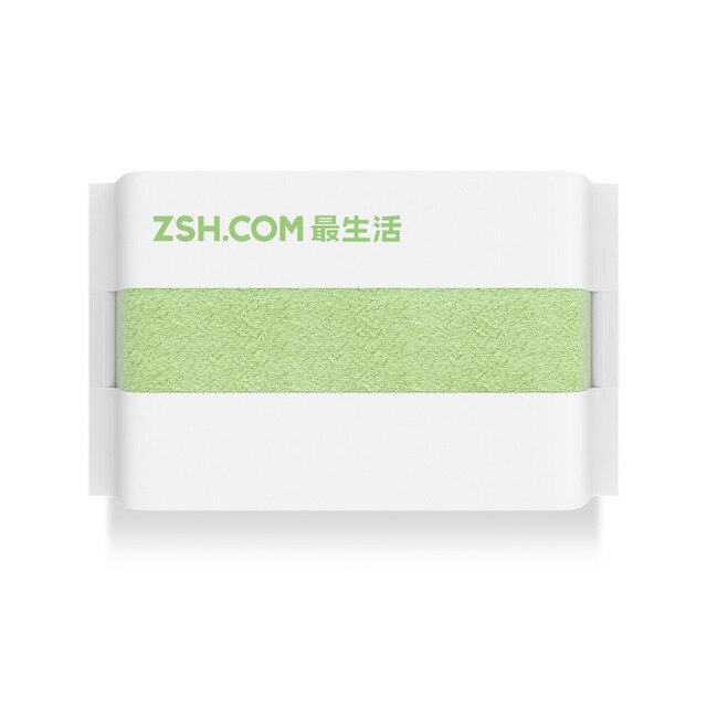 Zsh Polyegiene Antibacterical Handdoek Jong Serie 100% Katoen 5 Kleuren Zeer Absorberend Bad 34*34Cm Gezicht Handdoek: green