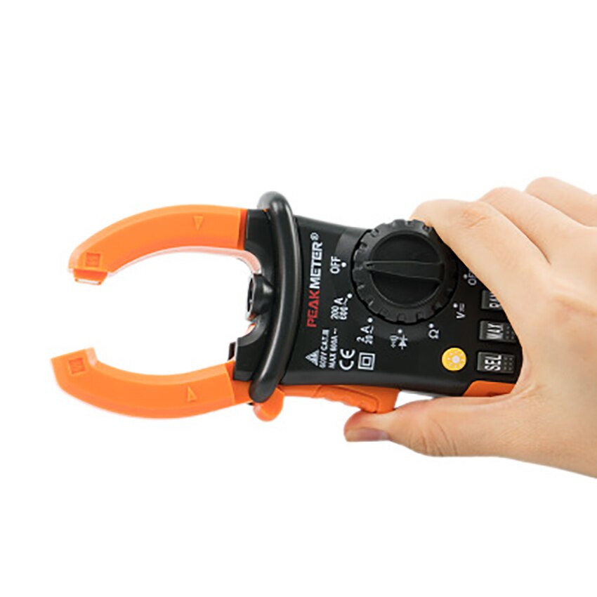 Pince de mesure numérique intelligente MS2008A, multimètre de haute précision, testeur de résistance à la tension AC