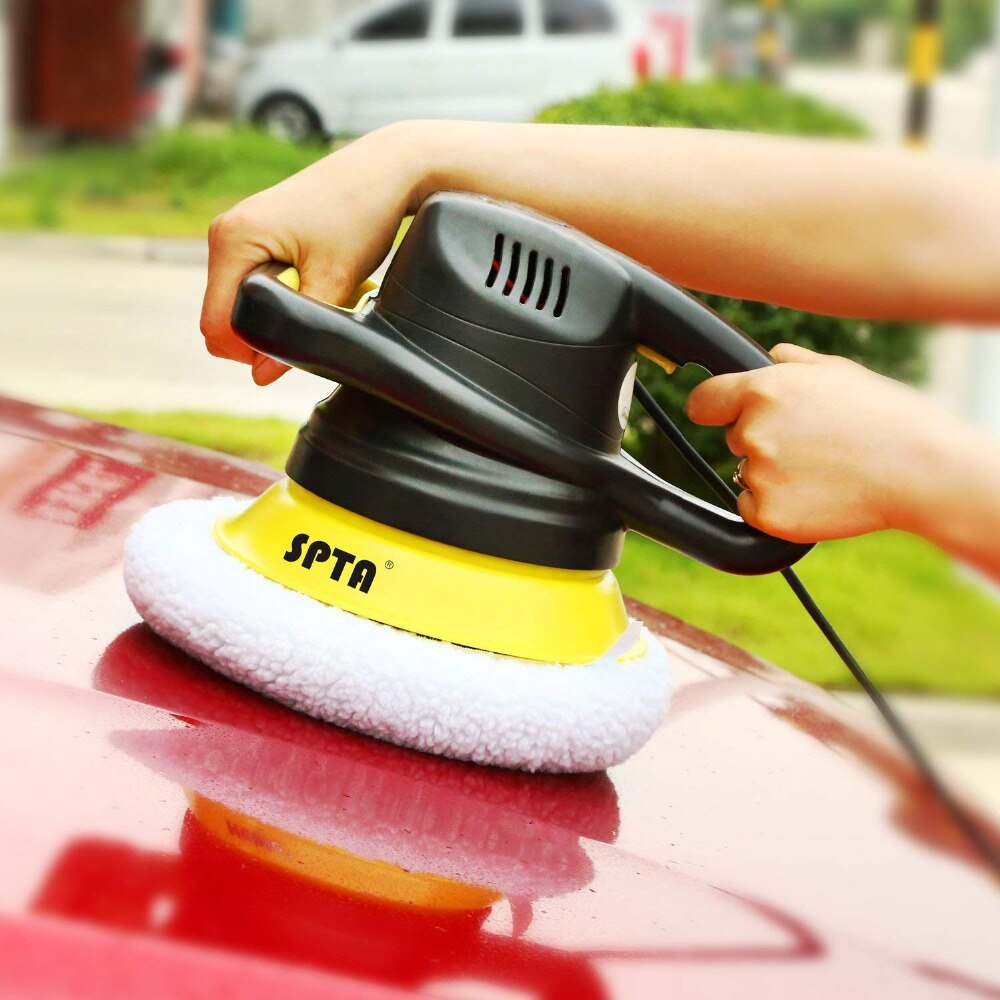 SPTA 7 Inch & 8 Inch Car Polisher Bonnet Max Waxer Bonnet Polishing Pad Sets For Wash 7 Inch & 8 Inch Car Polishers Pack of 5Pcs