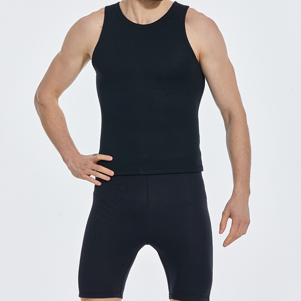 Men&#39;s 2MM Neoprene Diving Tank Top and Diving Shorts Warm Water Sports Swimming Sailing Surfing Snorkeling Diving Tank Top 2022