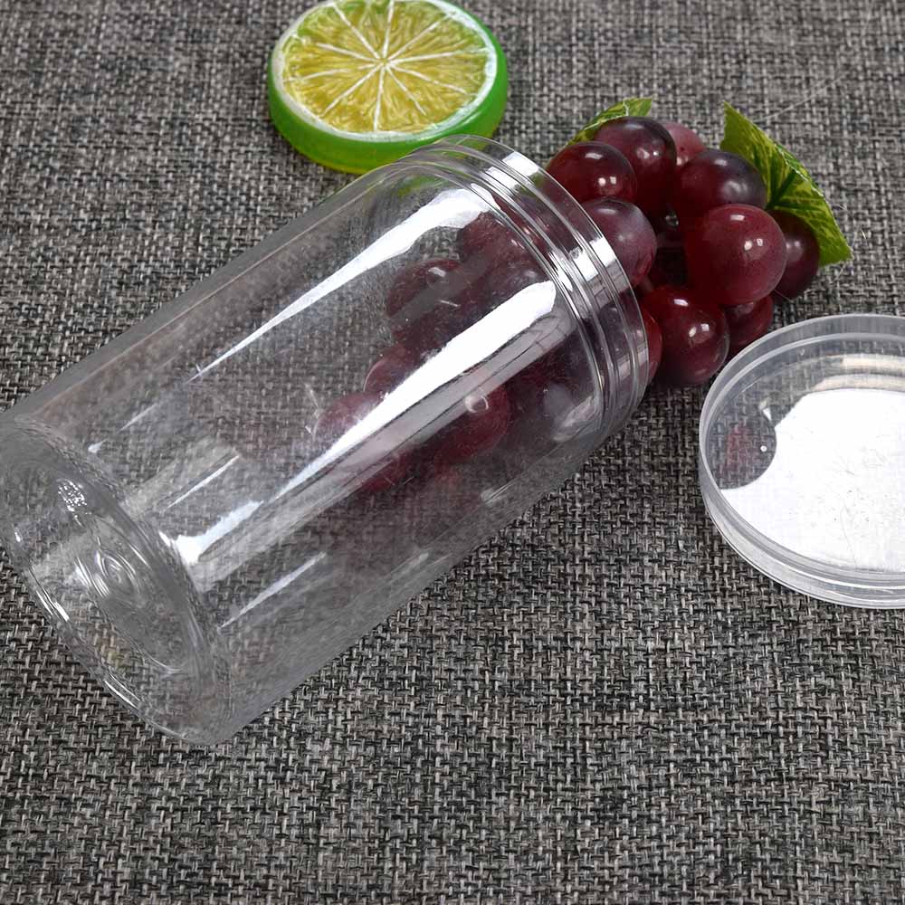 Kitchen Storage Box Plastic Sealed Cans Food Preservation Fresh Pot Container With Cover For Candy Grains Food Kitchen Storage