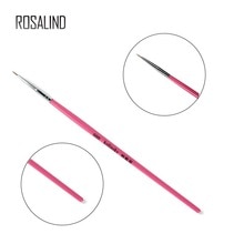 Rosalind 1 Pc Nail Art Brush Pennen Nail Penselen Uv Gel Polish Schilderen Tekenen Penselen Nail Manicure Gereedschap