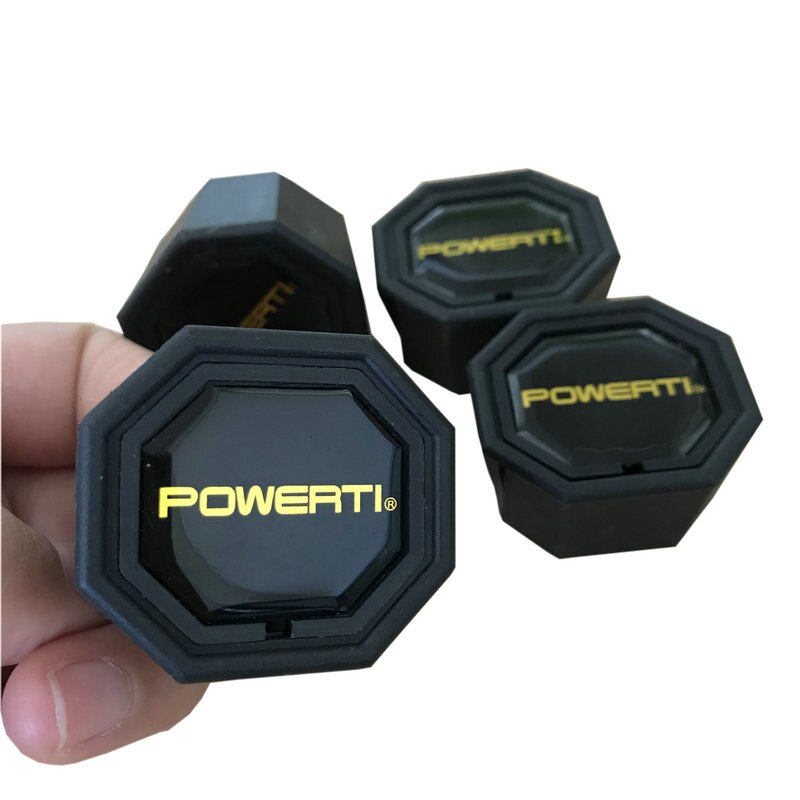Powerti 2PCS Cover maniglia racchette da Tennis Cover posteriore custodia in Silicone accessori da Tennis racchette da Tennis copertura energetica antiurto