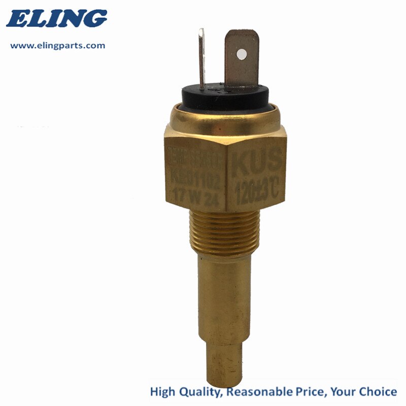 KUS Universal 52mm(2") Car Oil Temp Temperature Gauge Sensor Meter Indicator 50-150℃ 12V 24V Automotive Waterproof: M14x1.0