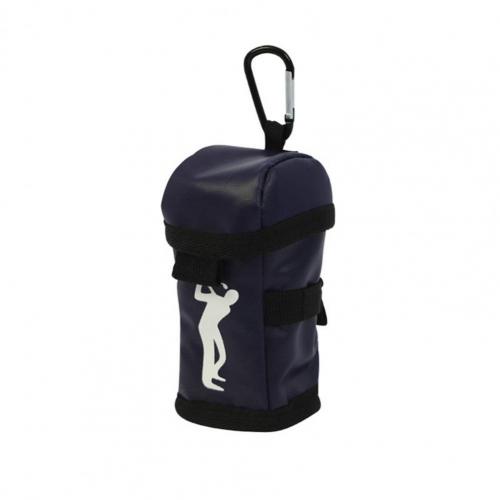 3 Golf Ball Holder Pouch Quick Access Moisture-proof Stylish Soft Golf Ball Protective Storage Bag for Golf Ball: Dark Blue