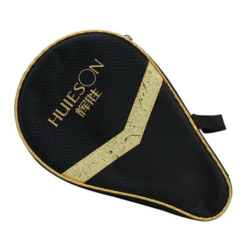 Table tennis rackets bag for training Dust-proof Zipper Steel ping pong case set tenis de mesave: A