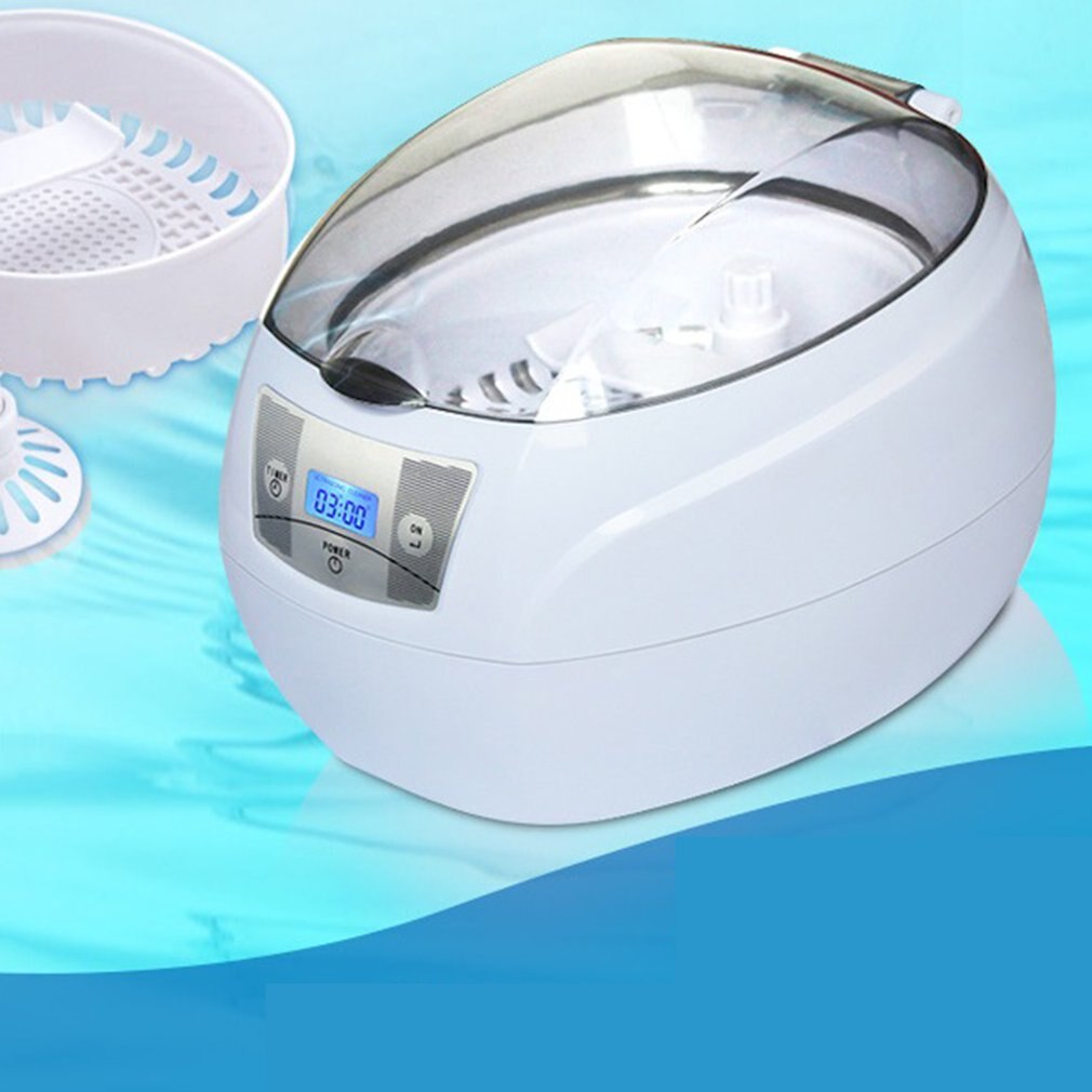 household and commercial ultrasonic disinfection machine Ultrasonic Cleaner J / ewelry Watches Ring Injector Sterilizer EU US