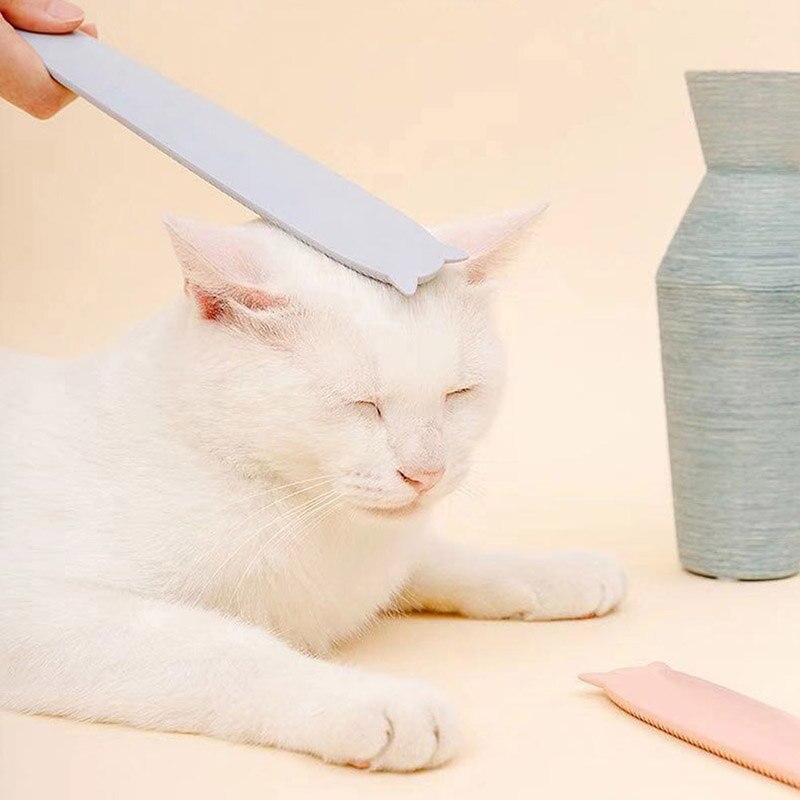 1pc Cat Tongue Comb Cat Massage Comb Brush Hair Cat Hair Short Hair Long Hair Short Hair Cat Pet Cleaning Supplies Cat Grooming