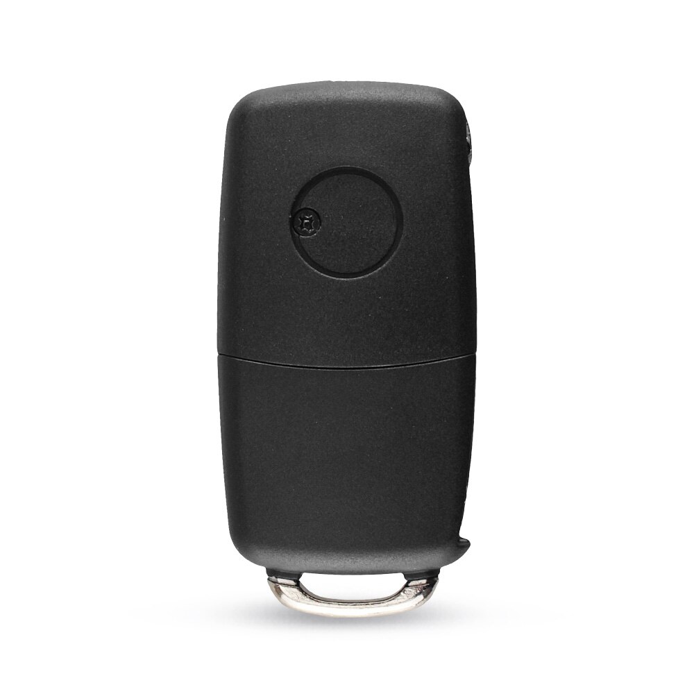 Keyyou flip hopfällbar bilnyckelskal för volkswagen vw jetta golf passat  b5 b6 beetle polo bora caddy  mk5 skoda 3 knappars fjärrkontroll