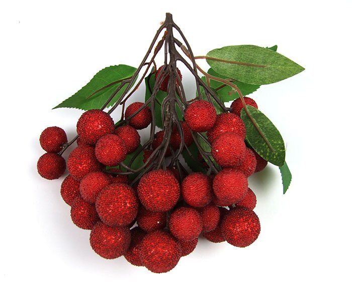 Simulated Fruit String Foam Longan, Longan, Lychee, Blueberry, Cheli, False Fruit Props Shooting Props: 6