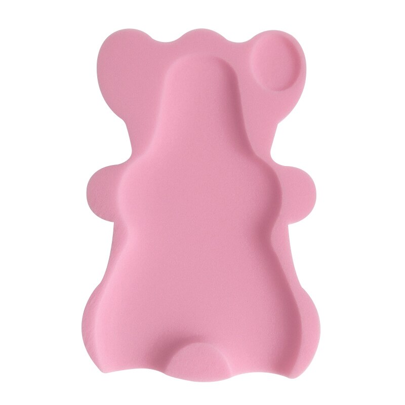 Tapis d'éponge de bain pour bébé garçon fille | Joli tapis de baignoire de couleur unie, coussin de siège souple, antidérapant directe: 03