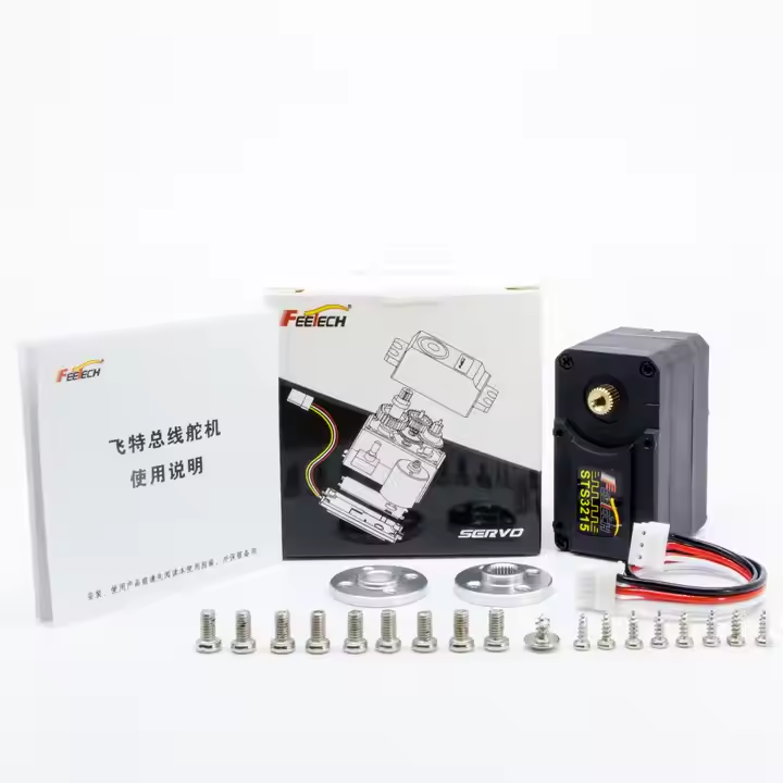 Feetech STS3215 Lerobot Servo bus serial servo inteligente 12V 30KG servomotores digitales de 360 grados para SO-ARM100 de brazo de robot DIY: Default Title