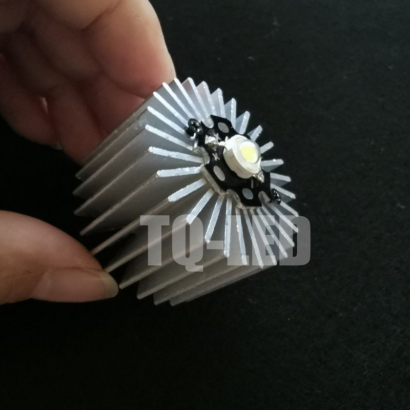 40mm*25mm køleplader i aluminium 3w 5w højeffekt led billampe radiator