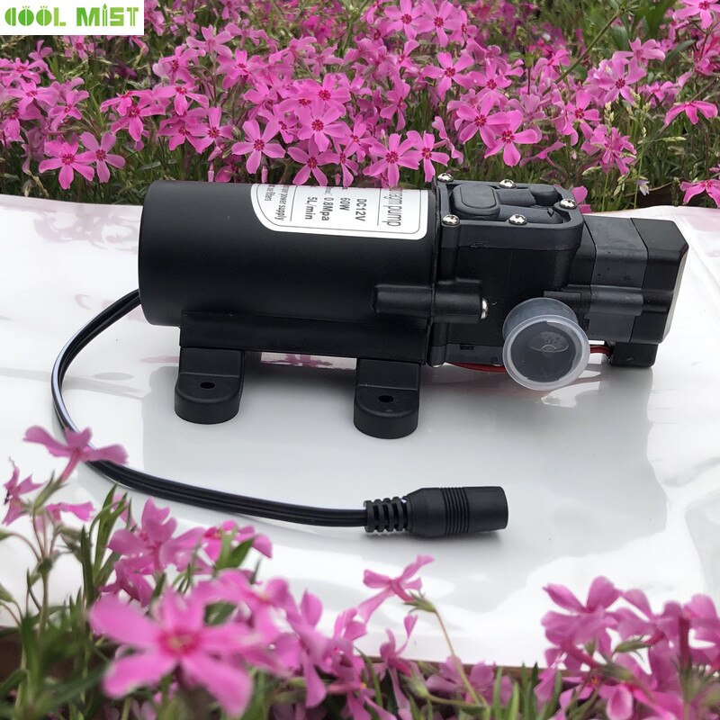 S041 DC 12V Medium Pressure Misting Pump 0.8Mpa Booster Diaphragm Water Sprayer Pump Garden Misting Product