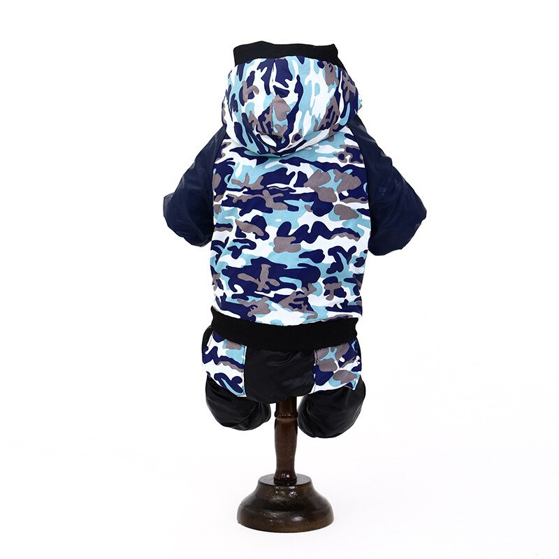 Vinter hundkappa kläder för chihuahua mops tjock varm överall för hundar små hundkläder s-xxl husdjur outfit kläder