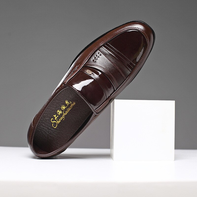 Nouveaux Hommes En Cuir Robe Chaussures Chaussures De Classique Chaussures Pour Formel Chaussures Hommes Chaussures À Enfiler chaussures D'affaires pour hommes