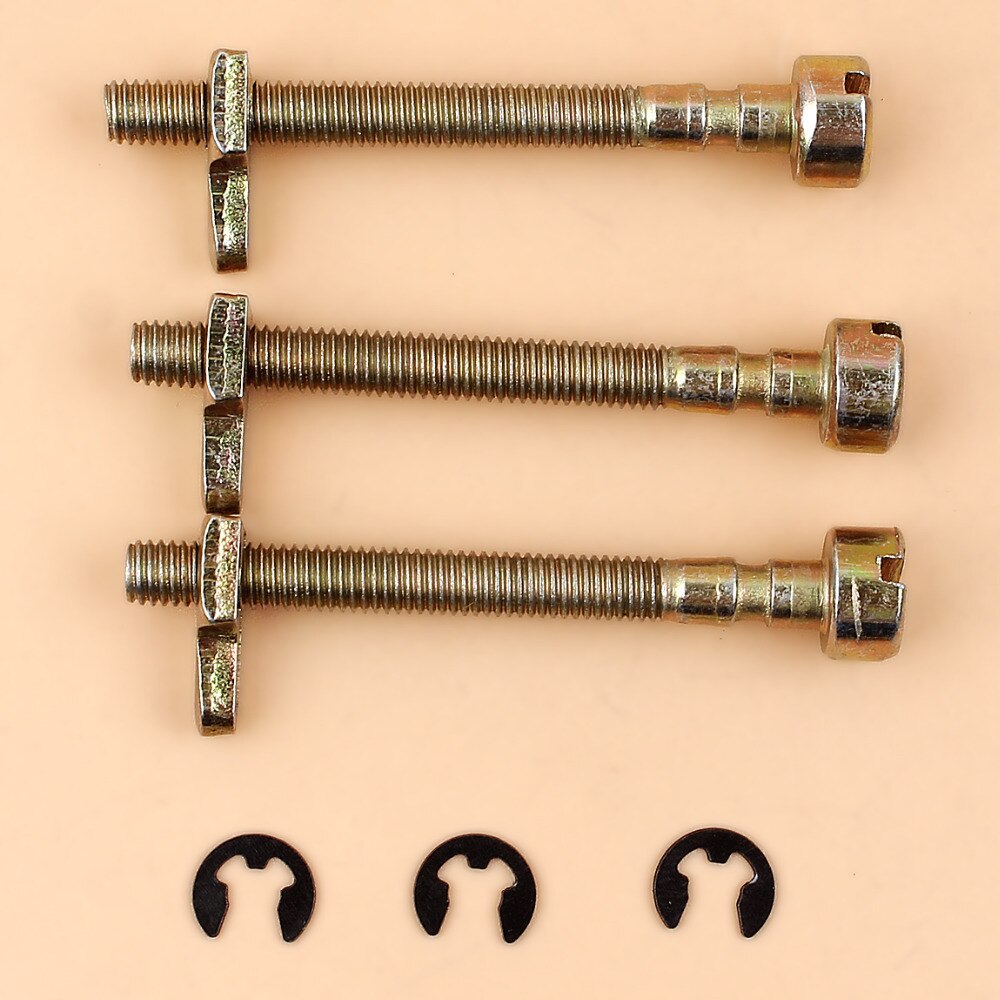 3Pcs/lot Chain Tensioner Adjuster Screw For McCulloch 335 338 435 436 438 440 441 442 444 Chainsaw Replacement Parts