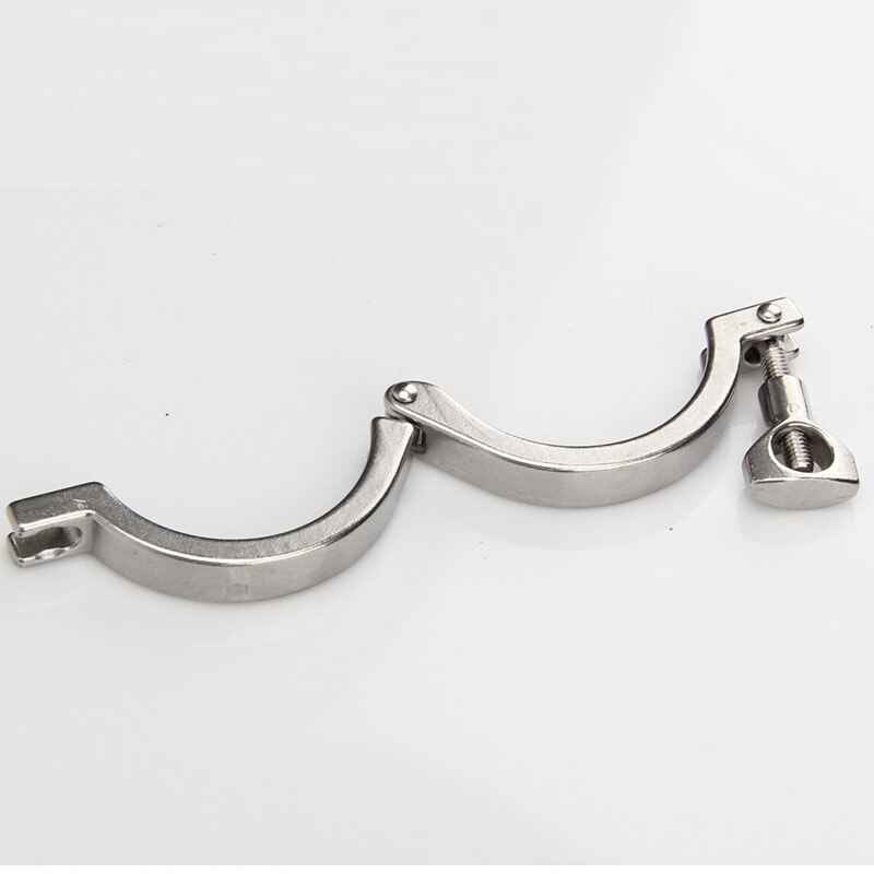 1/2" 3/4" 1" 1.5" 2" 2.5" 3" 4" 5" 6" 8" Tri Clamp Clover 304 Stainless Steel Sanitary Pipe Fitting Quick to Connect Homebrew
