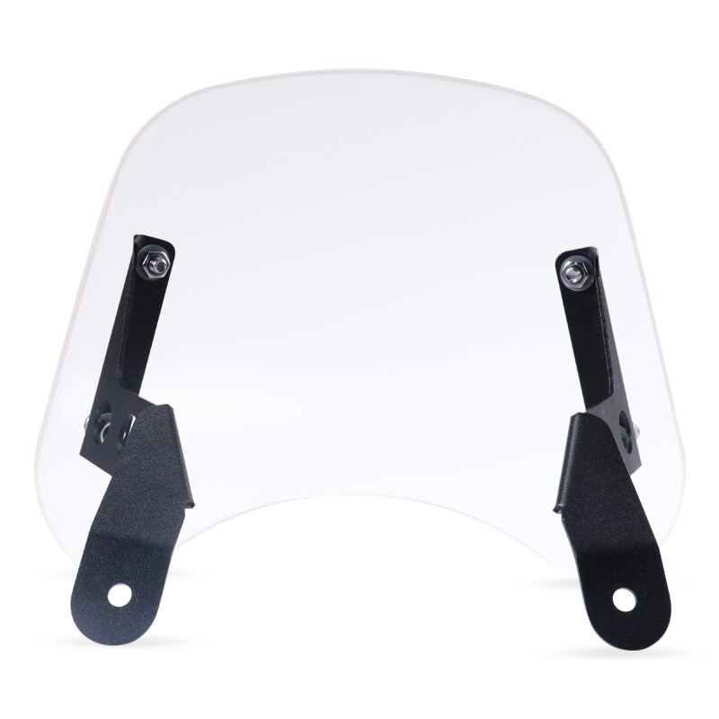 Motorcycle Black/Smoke/Clear Front Headlight Windshield Fairing Windscreen Deflector For Benelli Leoncino 250: Clear