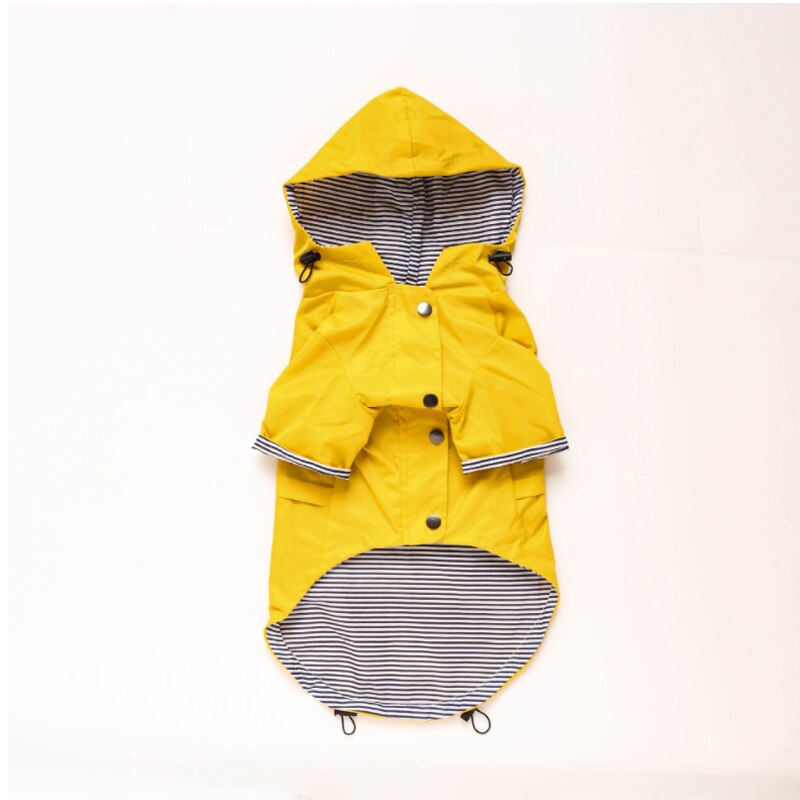 Manteau imperméable pour chien bouledogue français, vêtements imperméables rétro pour chiot, tenue pour animaux de compagnie: 4XL