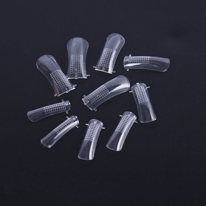 20Pcs Acryl Valse Valse Nail Art Vingernagel Ovale Professionele Volledige Cover Fasle Nail Art Vingernagel Full Color Kaart Polish