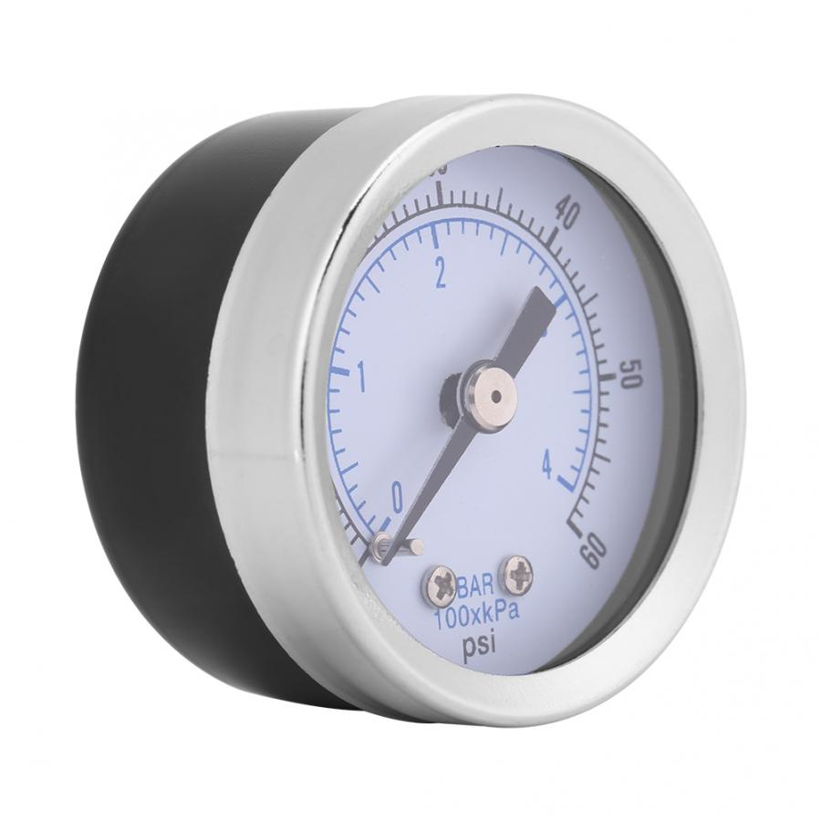 Digital Manometer Vakuum Manometer, 0-60psi 0-4Bar 1/8 "BSPT Zifferblatt Vakuum Messgerät, mit doppel skala, für wasser, öl,