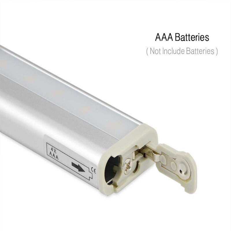 LED Cabinet Light PIR Motion Sensor Closet Battery Wall lamp Rigid Strip Bar Light lamp with motion sensor Emergency light