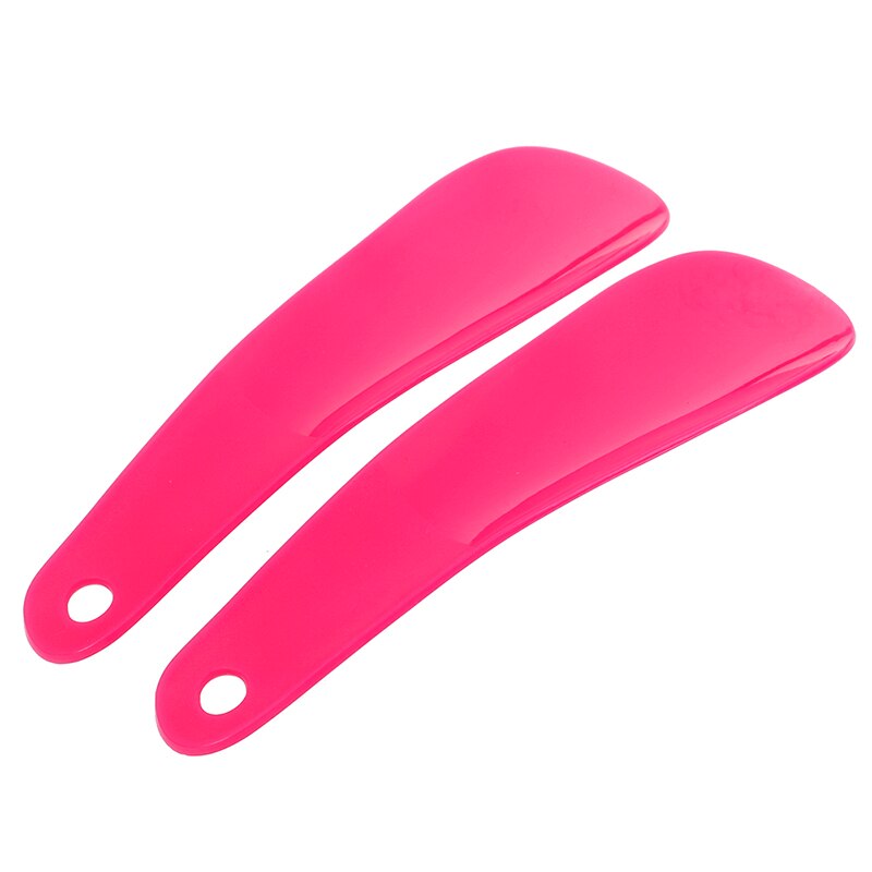 2Stck 16cm Professionelle flexibel Schuh Heber Schuhe Zubehör Kunststoff Schuhlöffel Schuh Hörner Löffel Bunte