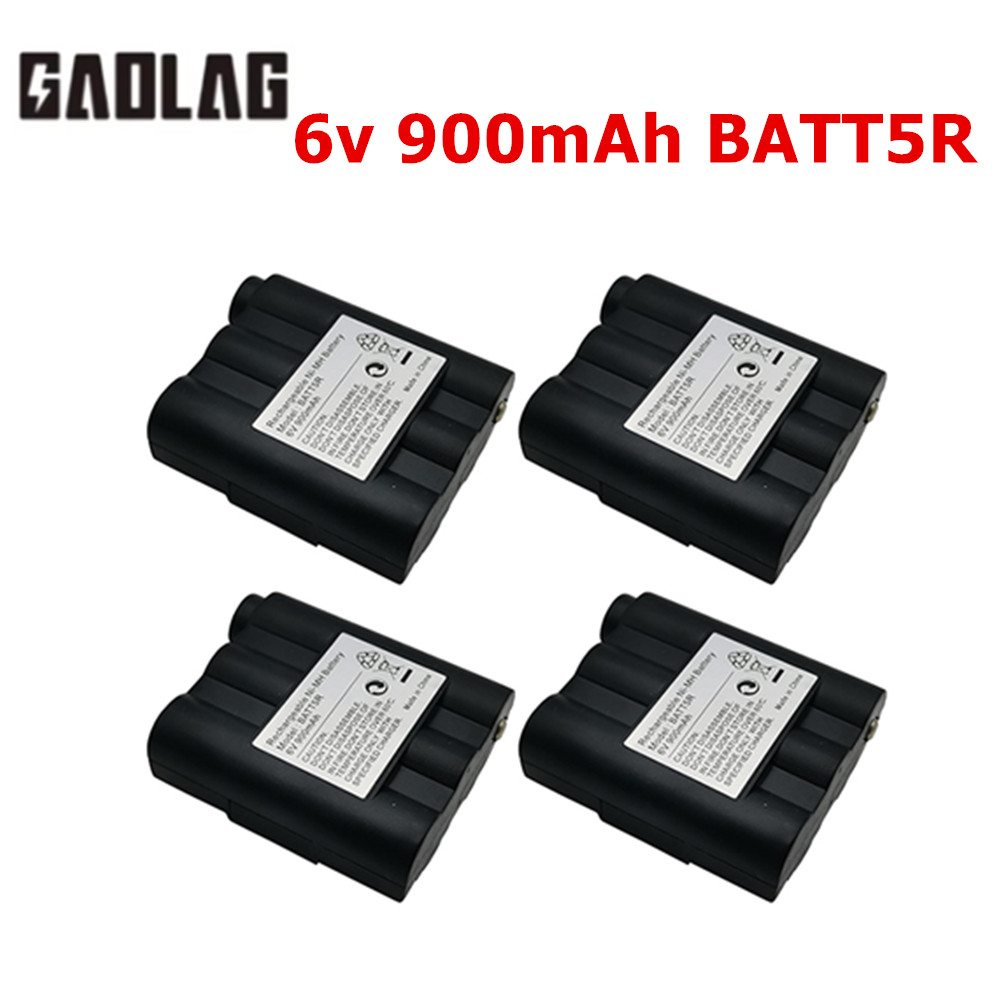 Batteria 6V 900mAh BATT5R AVP7 per Midland G7 G9 GXT650 BATT-5R GXT500 GXT450 GXT900 GXT950 GXT-720 GXT-756 batteria ricaricabile
