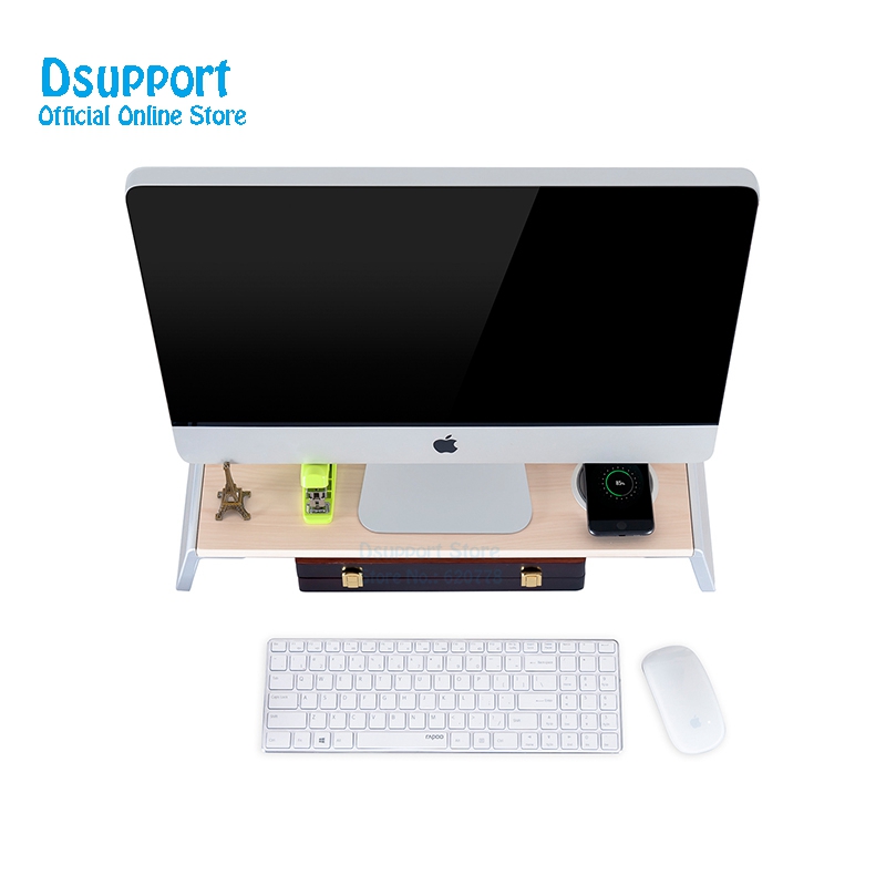 Desk Monitor/Notebook/Laptop Stand Space Bar anti-slip Desk Riser Loading 10 kgs ID-20