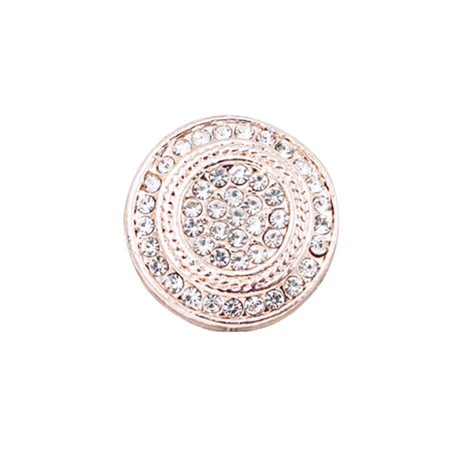 idclip Gold Diamond Lanyard Badge Holder Necklace Snap Jewelry Charms Pendant Clip Office ID Holder: Z30