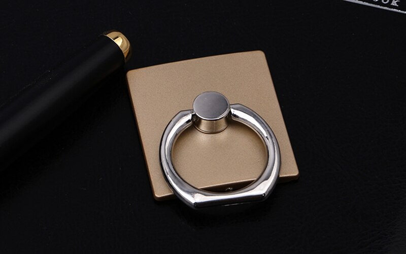 Zufällig farbiger fingerring-handyhalter für iphone, huawei, samsung, smartphones, runde handyringe, autohalterung