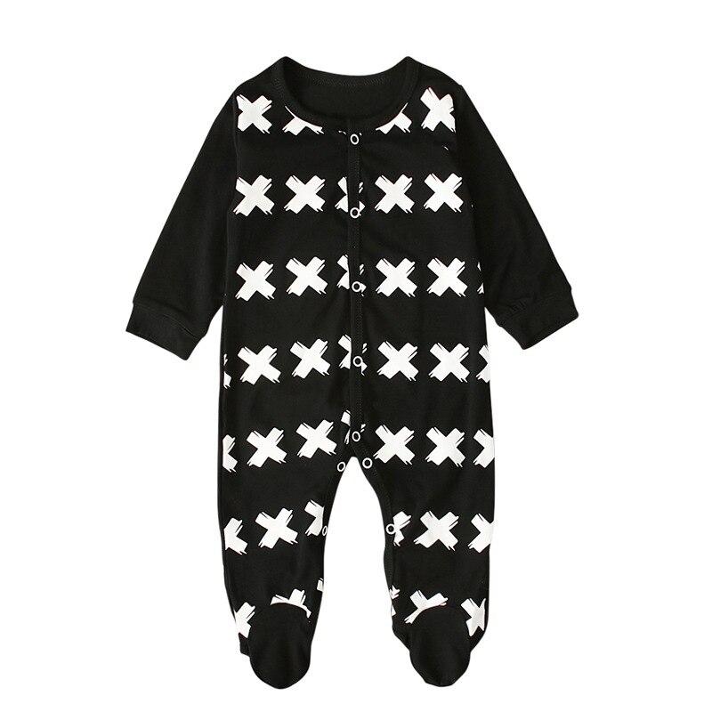 Herfst Baby Baby Rompertjes Jongens Meisjes Lange Mouwen Cartoon Print Bodysuit Kids Casual Jumpsuit z