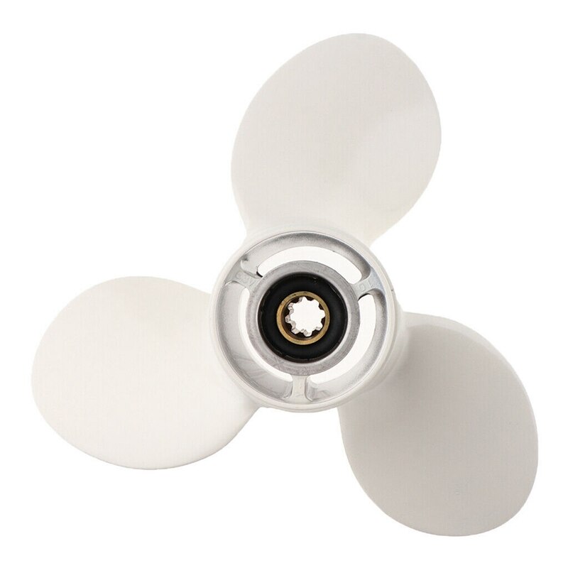 9 1/4 x 10-j1 aluminiumslegeret 3 -bladet påhængsmotor propeller til yamaha 9.9-15 hp