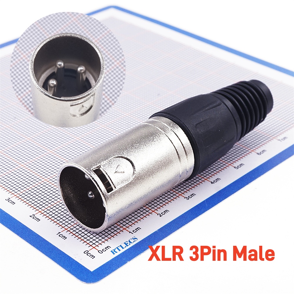 Battery Charger Port 3Pin XLR Inline Plug Adapter ... – Grandado