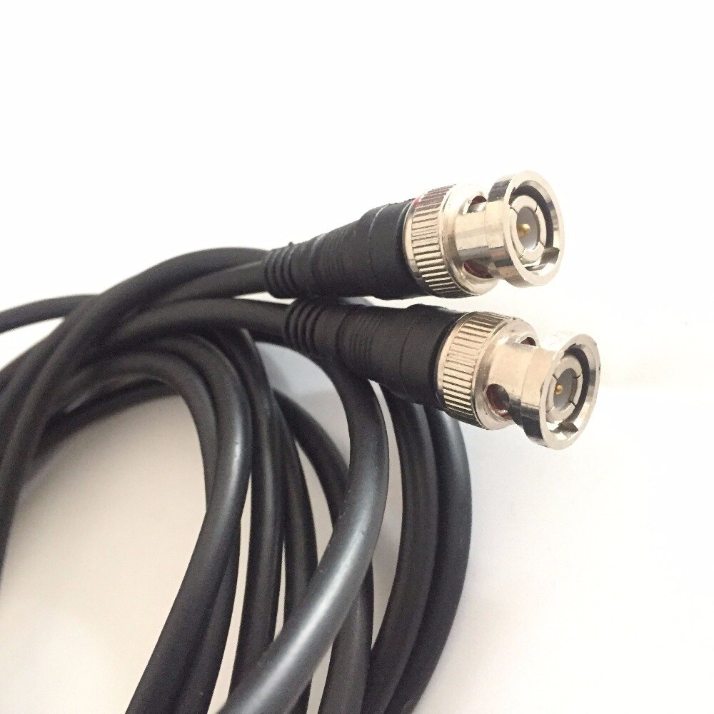 2M BNC mâle à BNC mâle câble de raccordement caméra de vidéosurveillance vidéo 10FT cordon RG58 Coaxial