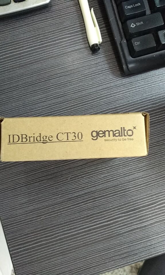 Idbridge  ct30 hwp 117685g siru alkuperäinen gemalto usb kortinlukija yritys-, terveydenhuolto, pankki-, pelaamista