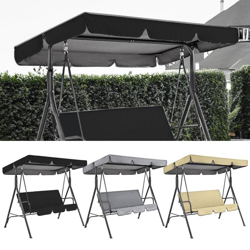 Outdoor Schommel Luifel Vervanging Stoel Luifel Zetel 210D Oxford Doek Winddicht Cover Schommel Luifel Voor Veranda Achtertuin Tuin