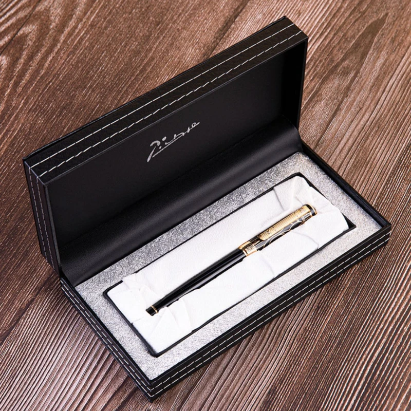 PIMIO 902 Gentleman Collection Metal Fountain Pen 0.5mm Ink Writing Pen Office School Supplies Stationery pk JINHAO