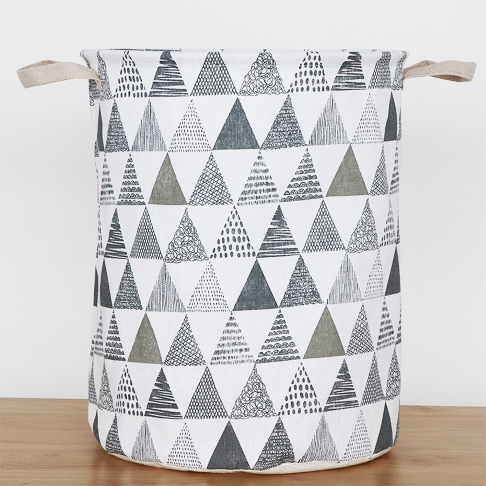 Big Capacity Laundry Clothing Basket Water-resistance Bin Cotton Dirty Clothes Toy Storage Linen Tidy Pocket Washing Machine: Style 4