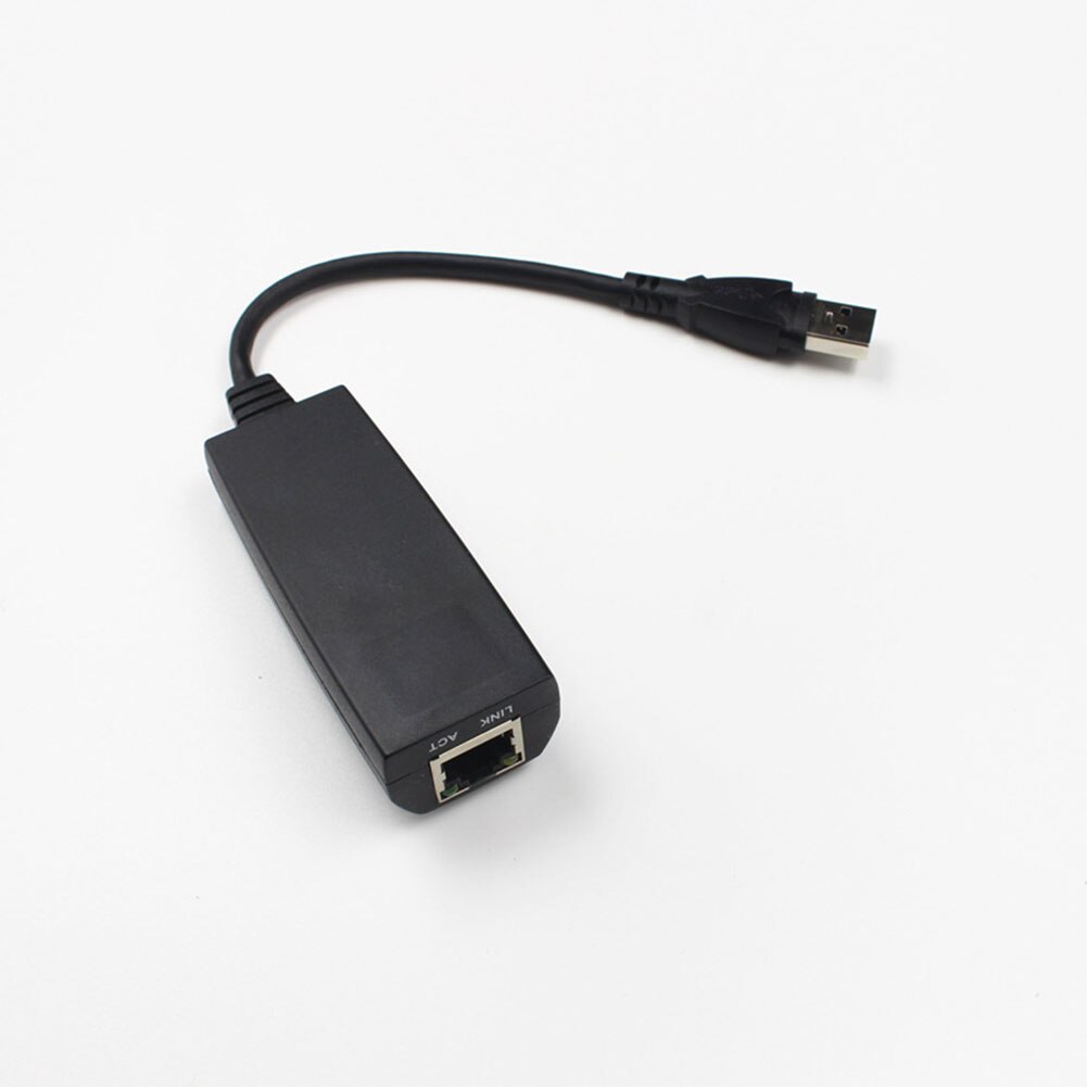 USB3.0 per RJ45 di Trasmissione Ad Alta Velocità Nero computer Veloce facile Da Installare Gigabit tappo e giocare a Accessorio Del computer Portatile Adattatore di Rete