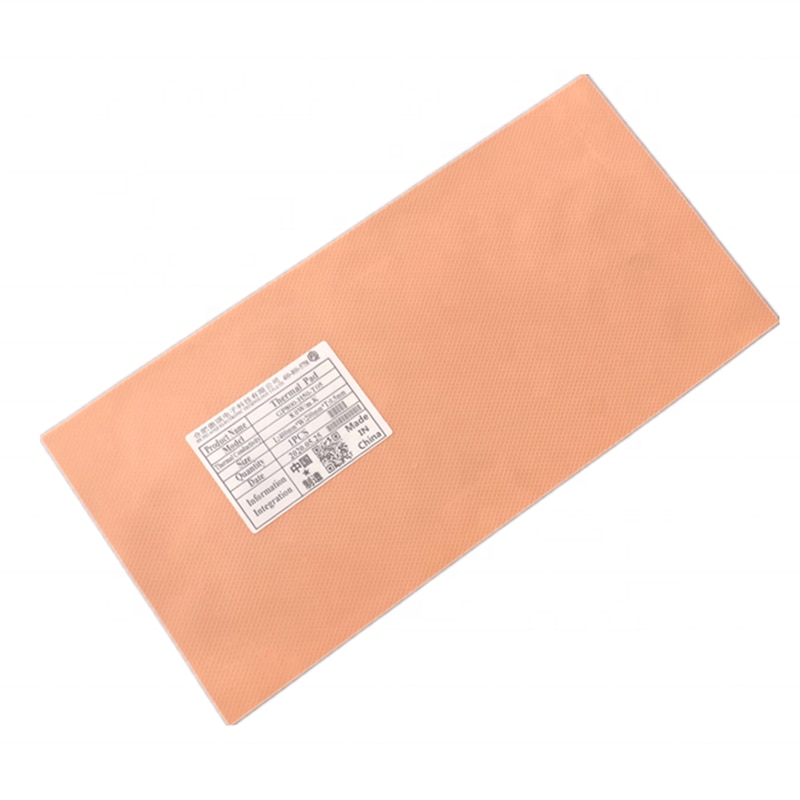 Thermally conductive silicone sheet CPU cooling pad computer insulation graphics card hard disk cooling pad 1.5mm thick