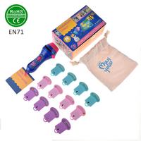 Linterna de cuento para dormir para bebé, lámpara de proyector, juguete de iluminación para niños, juguetes educativos para dormir: D