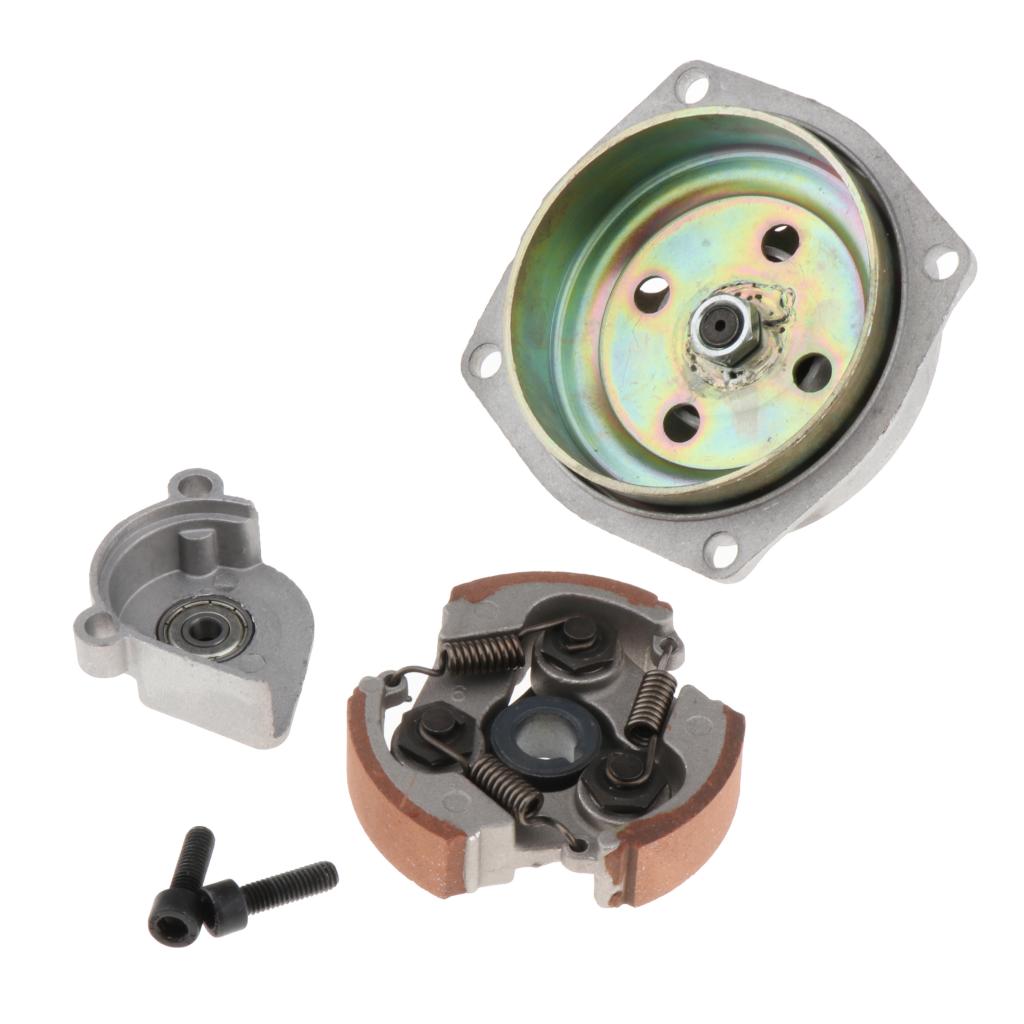 7T Versnellingsbak Drum Bell Behuizing Koppeling Pad Voor 43-49cc Pocket Bike Atv Quad Atv