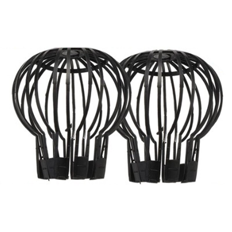Crépine de filtre de gouttière de garde de gouttière de 2 pièces empêchant des Branches de débris de feuille la mousse de toit de boucher les tuyaux: Default Title