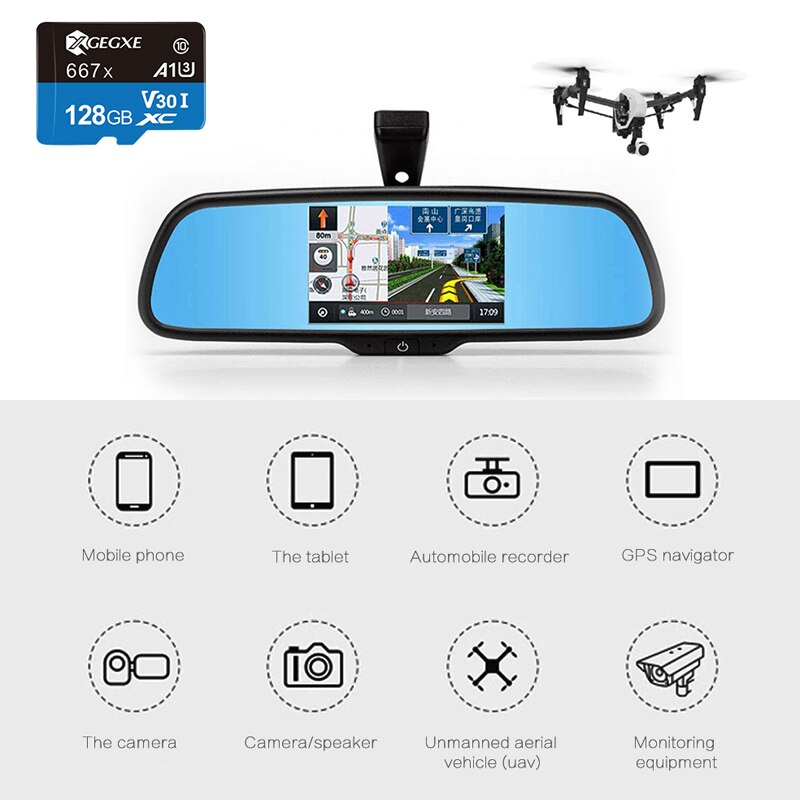 Tarjeta de memoria flash de alta velocidad para tableta, cámara y teléfono móvil, 128GB, 64GB, 32GB, 16GB, 8GB, microsd, TF/SD