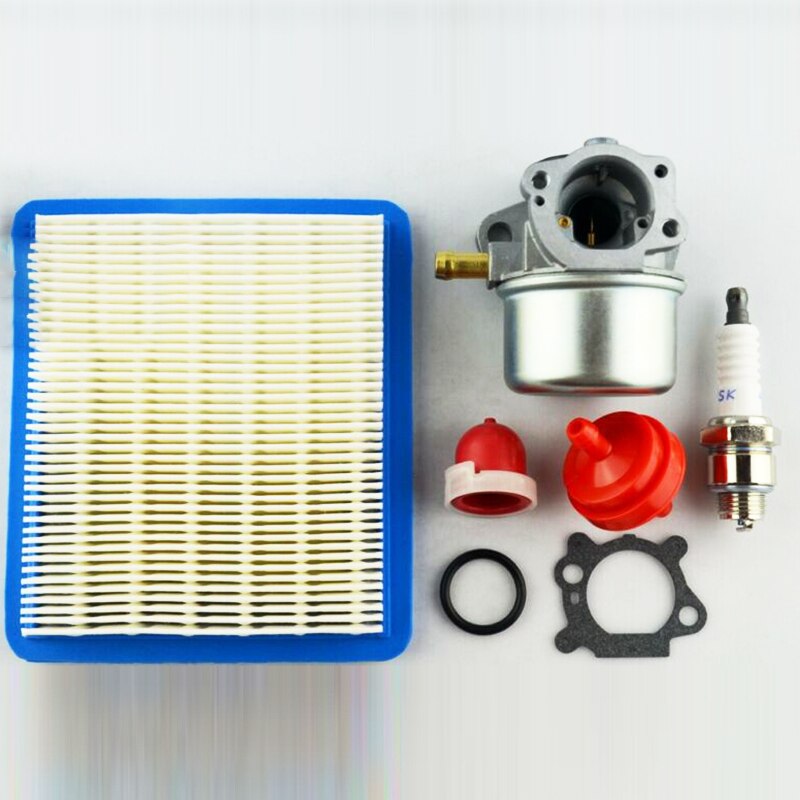 Kit Carburateur Tondeuse à Gazon Pour 6150 650 Troy Bilt 6.5HP - Avec Filtre Air, Bougie Et Joint