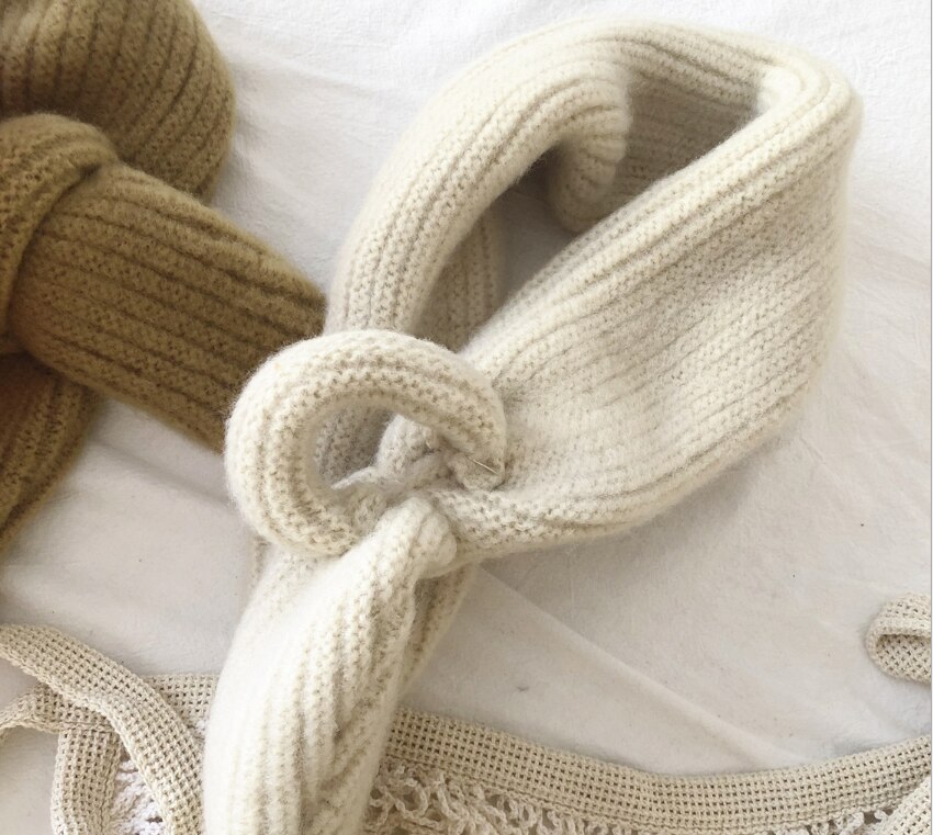 Mærke tørklæde til børn baby varme tørklæder piger vinter tørklæde til børn uld krave baby tørklæder
